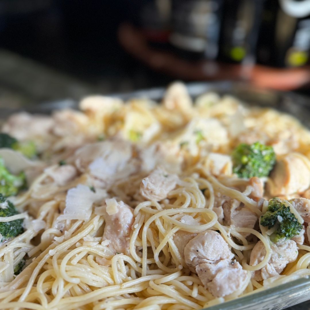Chicken & Broccoli Alfredo with Garlic Olive Oil Recipe at The Little Shop of Olive Oils