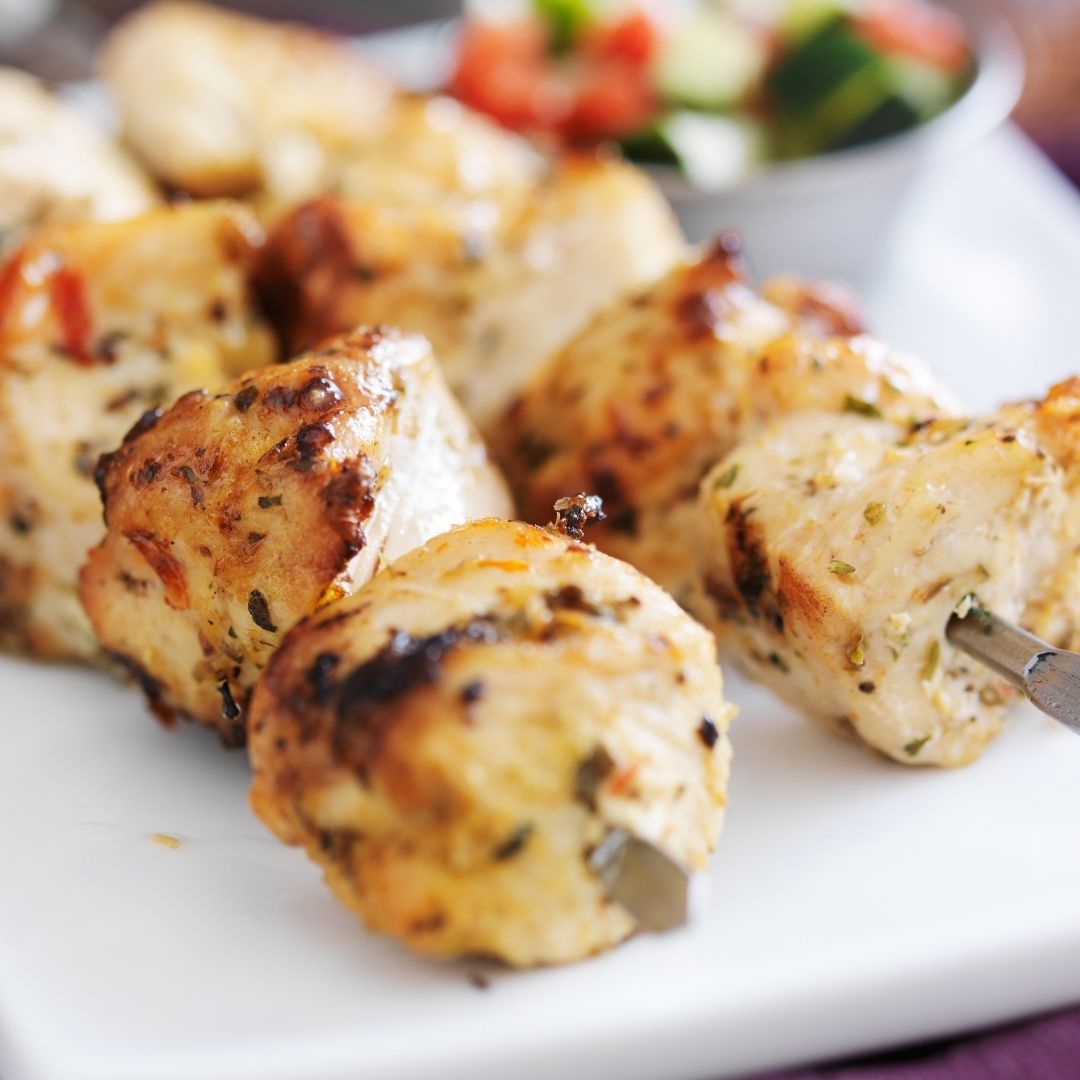 Grilled Chicken Kabobs with Extra Virgin Olive Oil Recipe at The Little Shop of Olive Oils