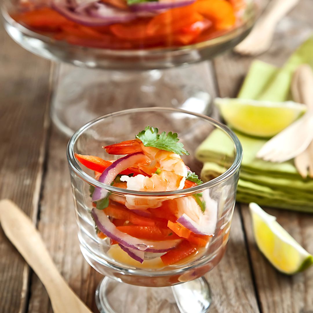A Shrimp Salad with Sweet Heat and Citrus Snap