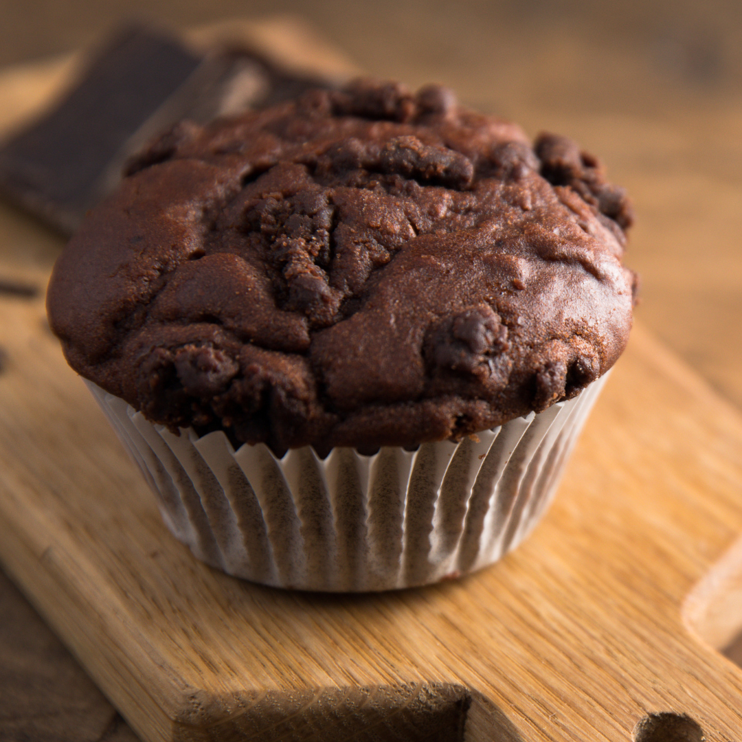 Chocolate Banana Muffins-The Little Shop of Olive Oils
