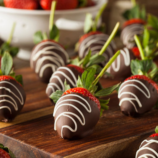Chocolate-Covered Strawberries with a Gourmet Twist