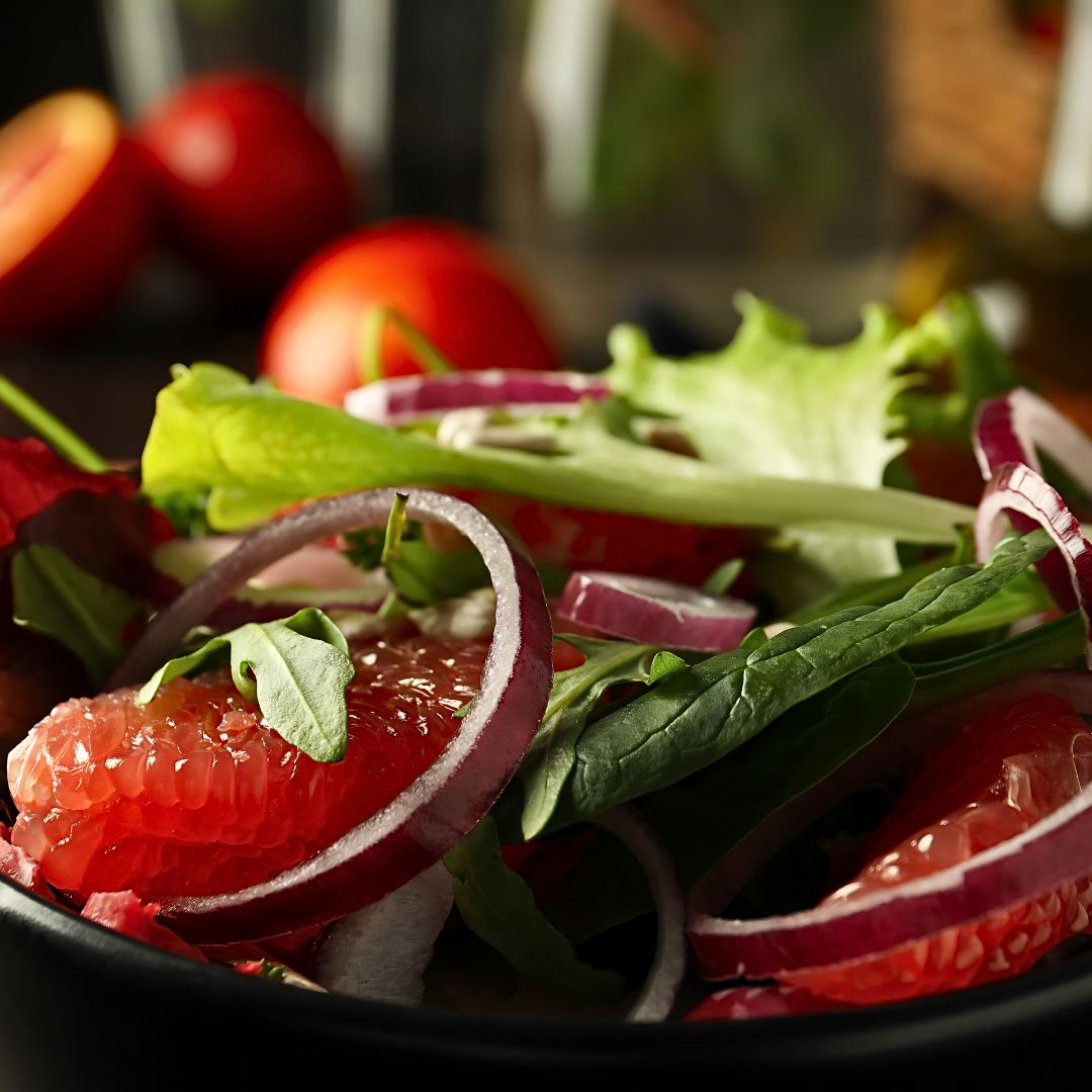 Citrus & Arugula Salad with Grapefruit Vinaigrette Recipe at The Little Shop of Olive Oils in Franklin MA