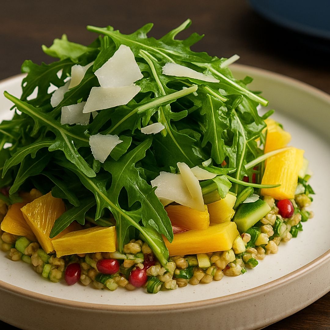 Citrus Arugula Salad at The Little Shop of Olive Oils