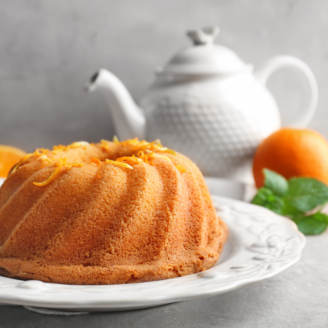 Citrus Bundt Cake with Extra Virgin Olive Oil from The Little Shop of Olive Oils