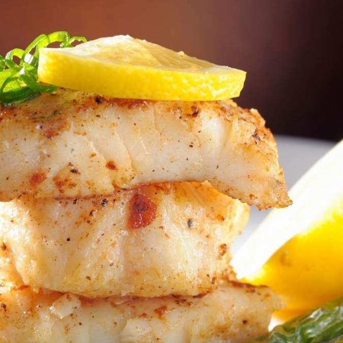 Cod Fillets with Lemon Recipe at The Little Shop of Olive Oils