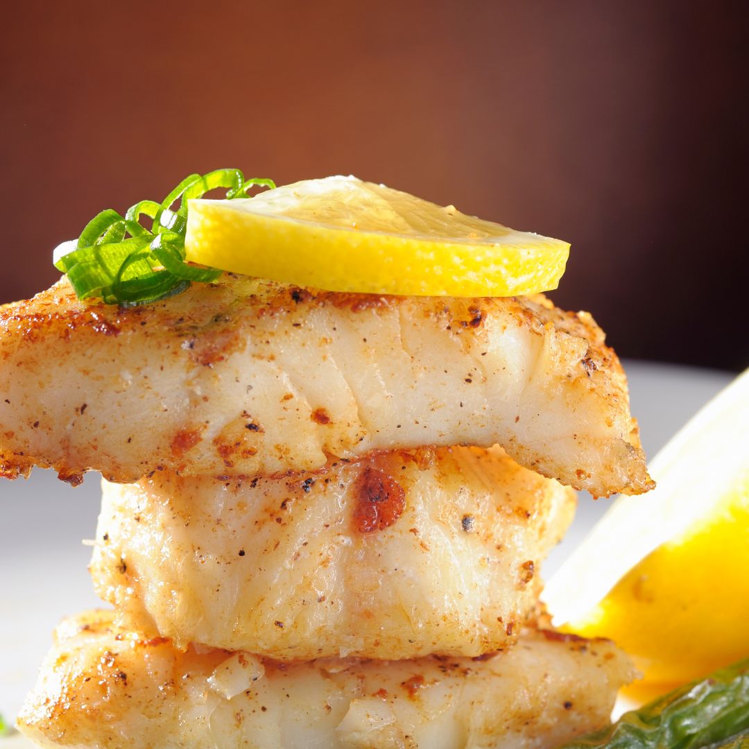 Pan-Seared Lemon Cod Recipe at The Little Shop of Olive Oils