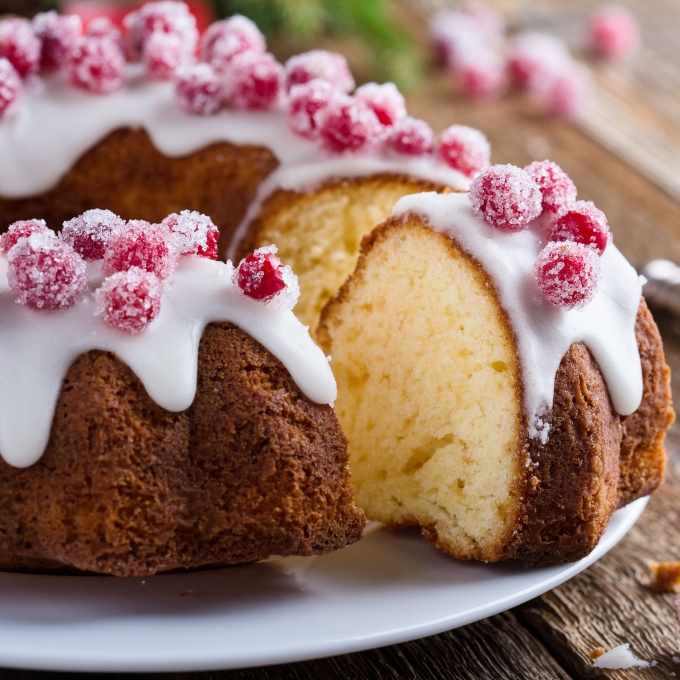 Cranberry Lemon Olive Oil Bundt Cake with Lemon Glaze Recipe at The Little Shop of Olive Oils