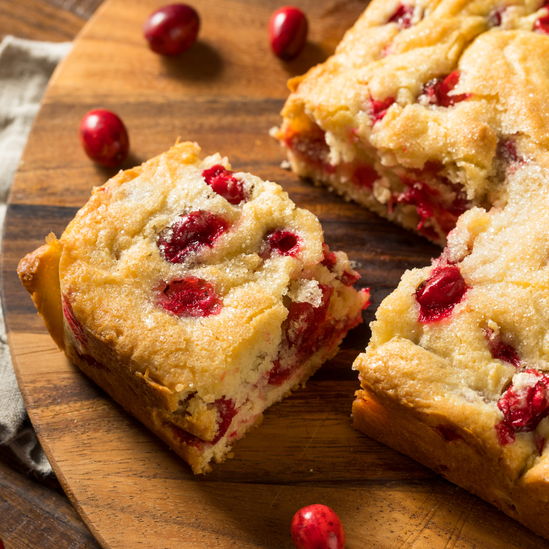 Cranberry Coffee Cake-The Little Shop of Olive Oils