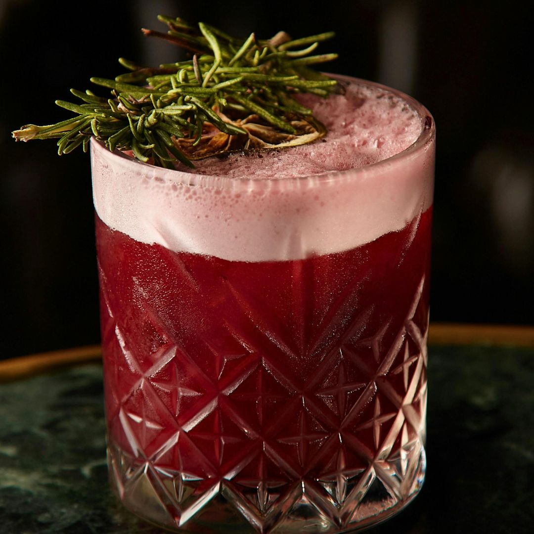 Cranberry Pear Balsamic Spritz – A Festive Holiday Sip