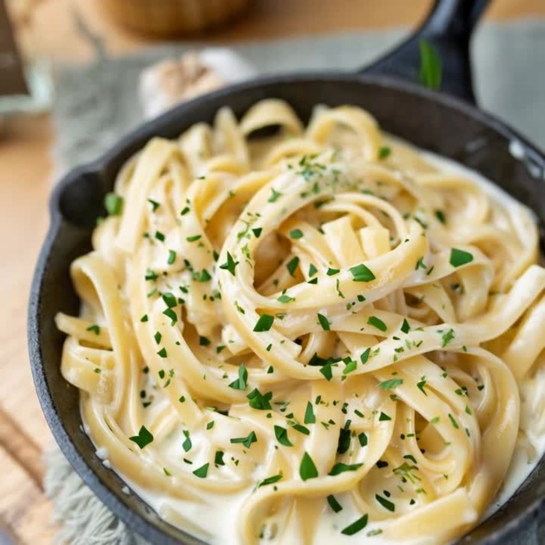 Creamy Garlic Pasta Recipe | Easy Weeknight Dinner