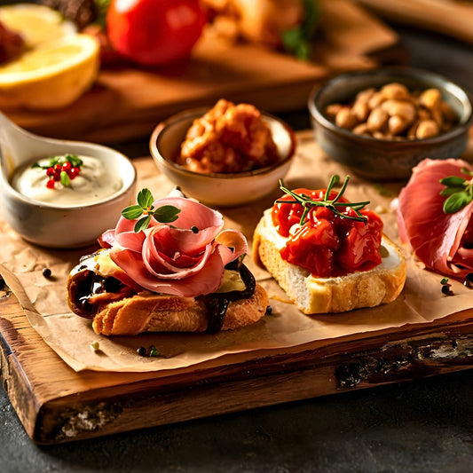 A Cozy Holiday Crostini Trio
