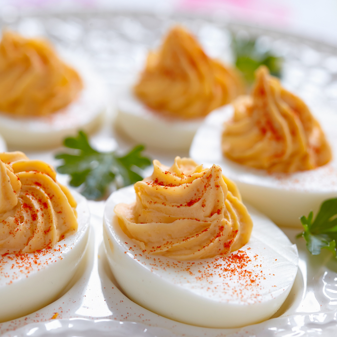 Devilled Eggs at The Little Shop of Olive Oils