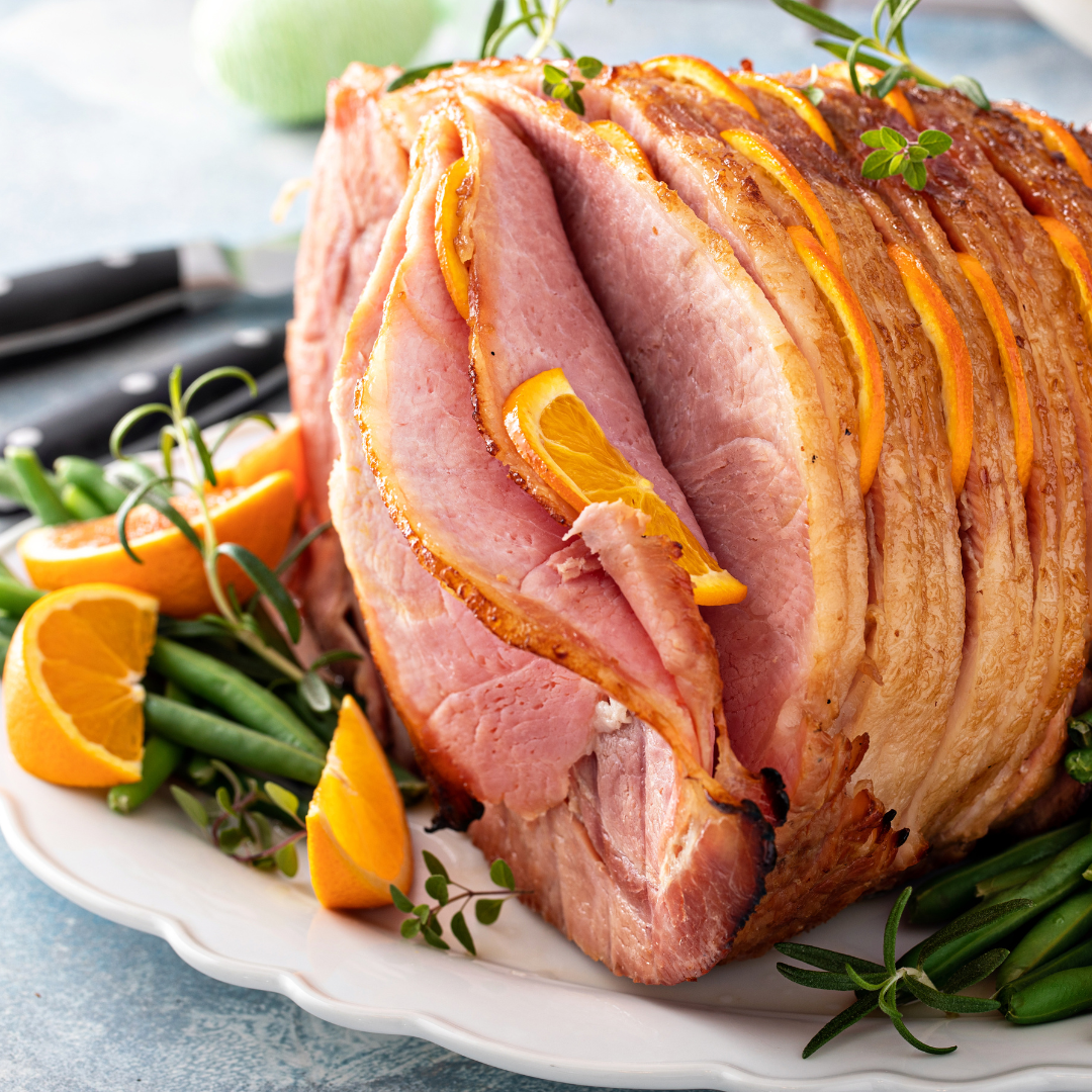 Baked Easter Ham at The Little Shop of Olive Oils