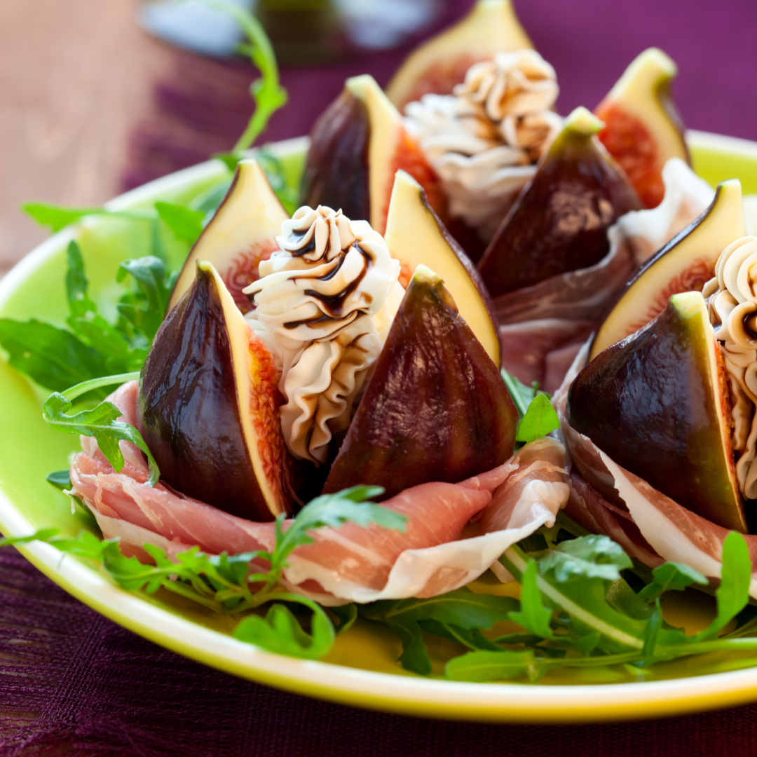 Cheesy Fig Salad at The Little Shop of Olive Oils