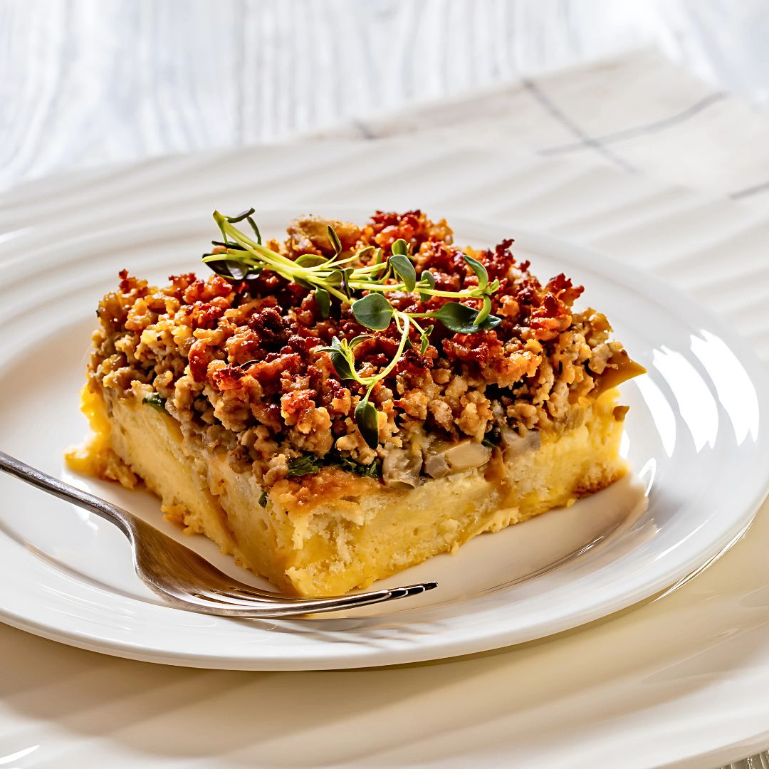 Don’t Waste It: Make Leftover Focaccia Strata!