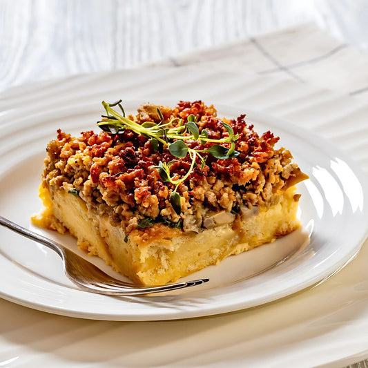 Don’t Waste It: Make Leftover Focaccia Strata!