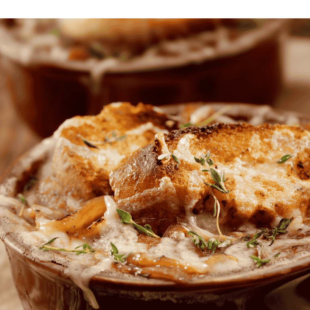 French Onion Soup: Cozy Bowls, Melty Cheese, and a Whole Lot of Comfort at The Little Shop of Olive Oils