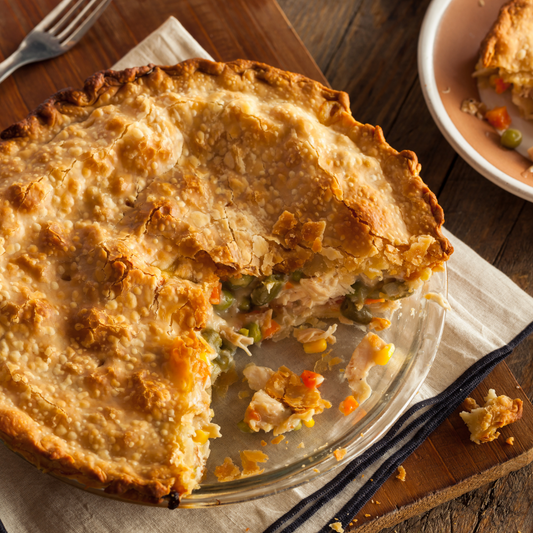 Hearty Homemade Chicken Pot Pie Recipe at The Little Shop of Olive Oils
