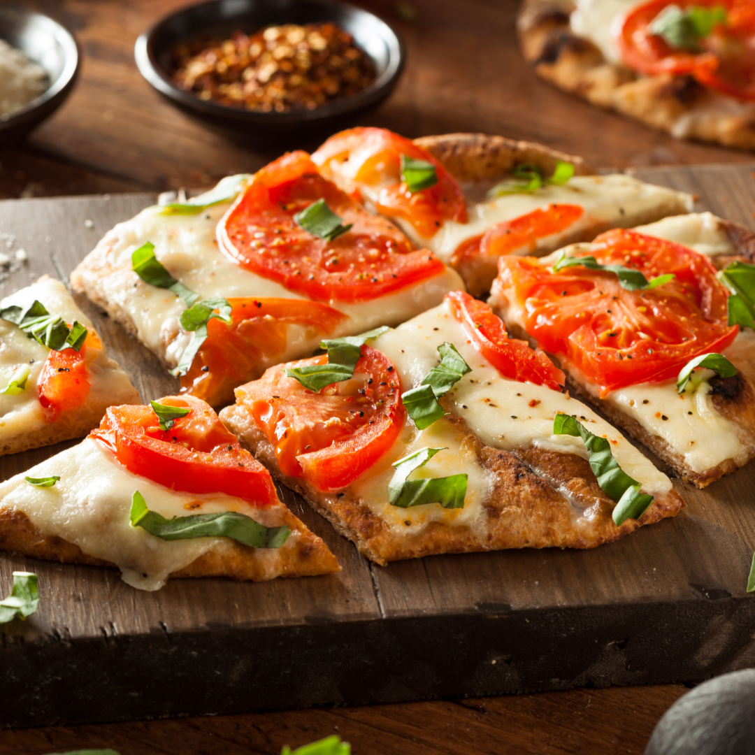 Margarita Flatbread Pizza Recipe at The Little Shop of Olive Oils