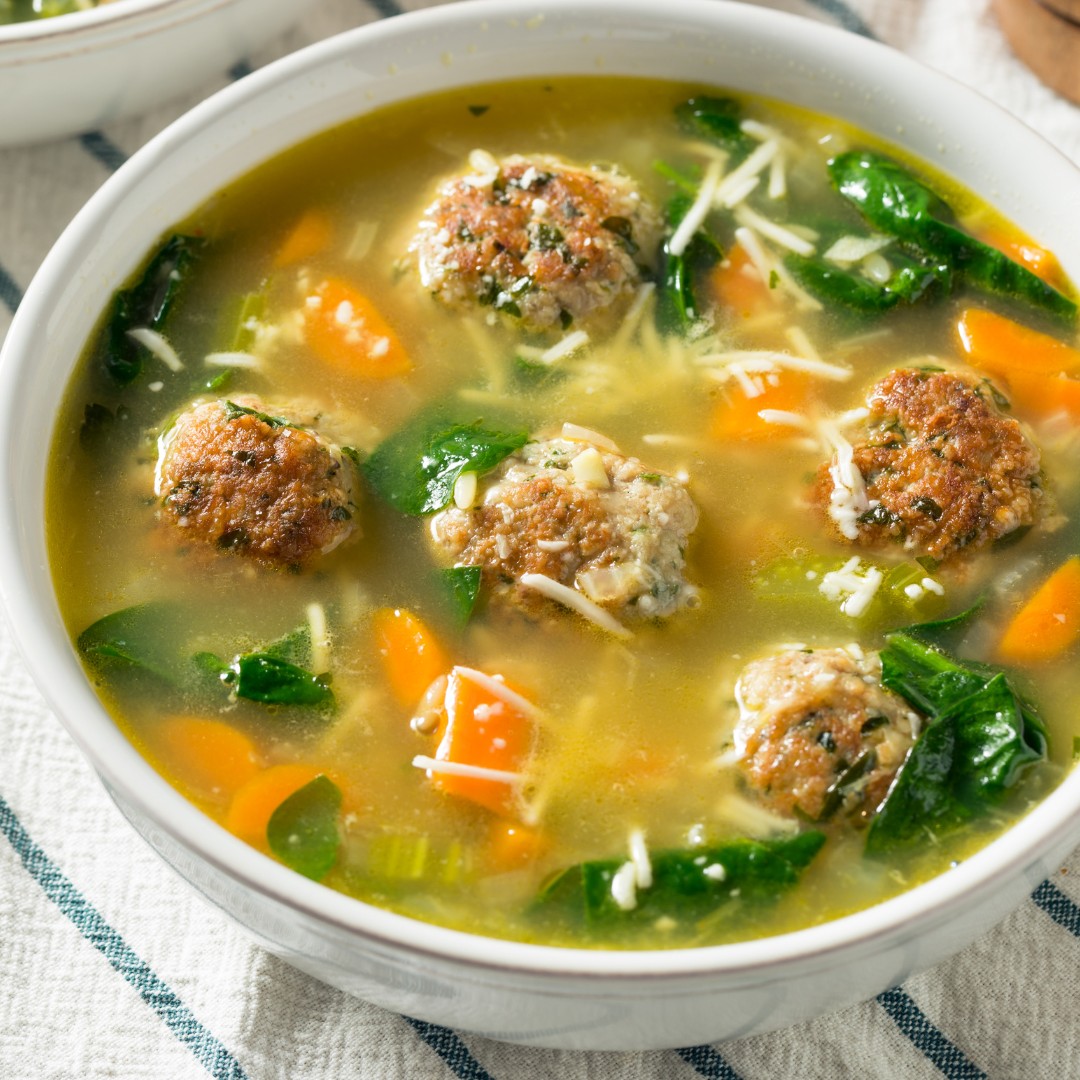 Italian Wedding Soup-The Little Shop of Olive Oils