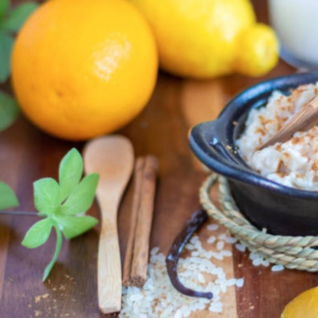 Lemon & Herb Rice Pudding | The Little Shop of Olive Oils