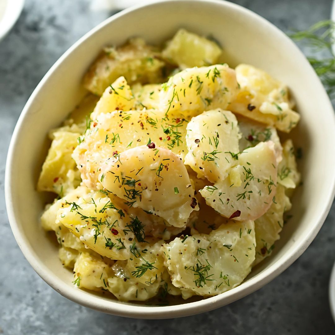 Lemon & Oregano Potato Salad at The Little Shop of Olive Oils