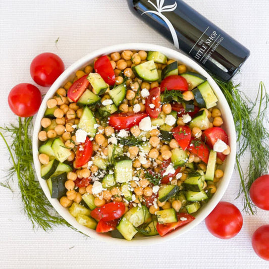 Honey Chickpea Salad