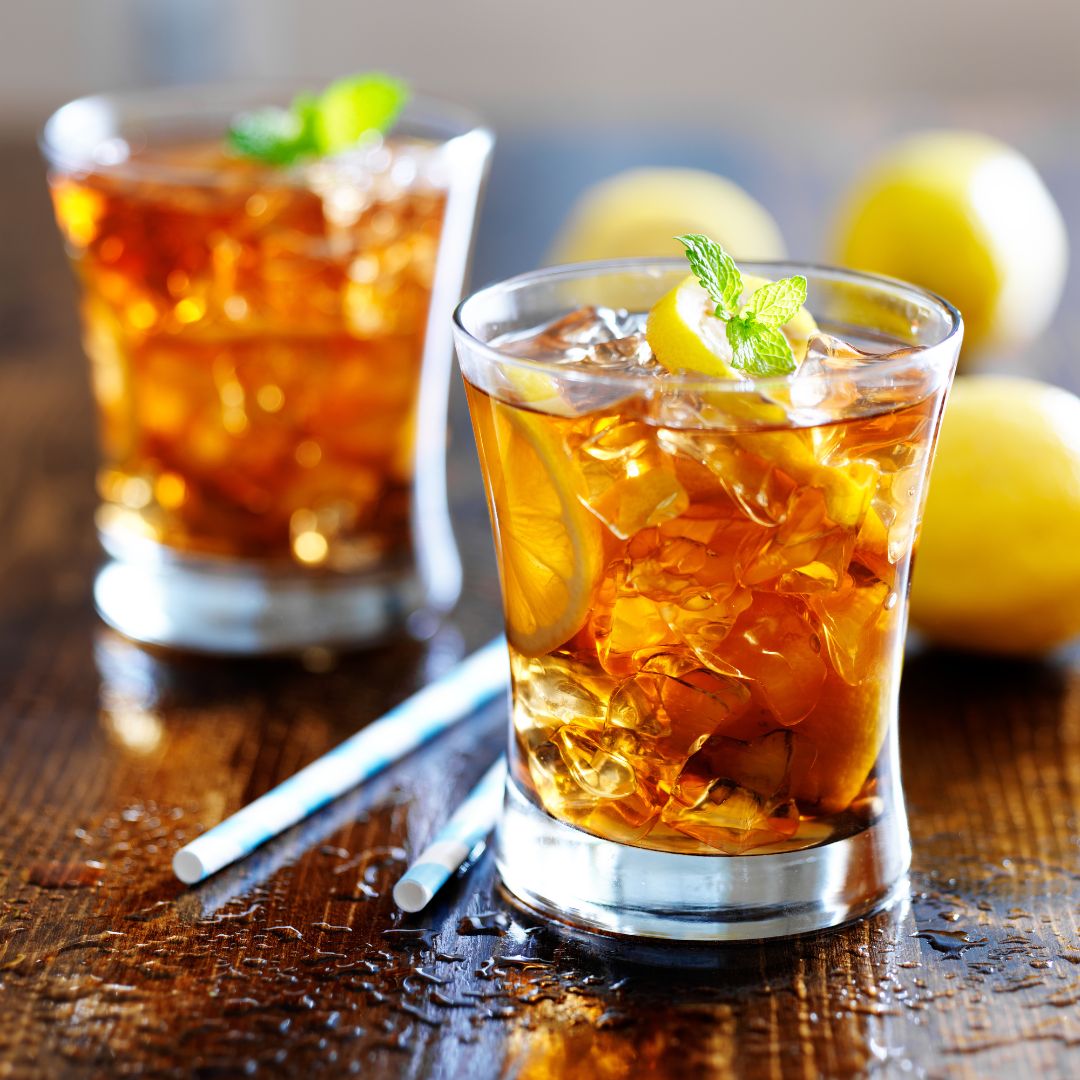 Lemon and Oregano Iced Tea Recipe at The Little Shop of Olive Oils