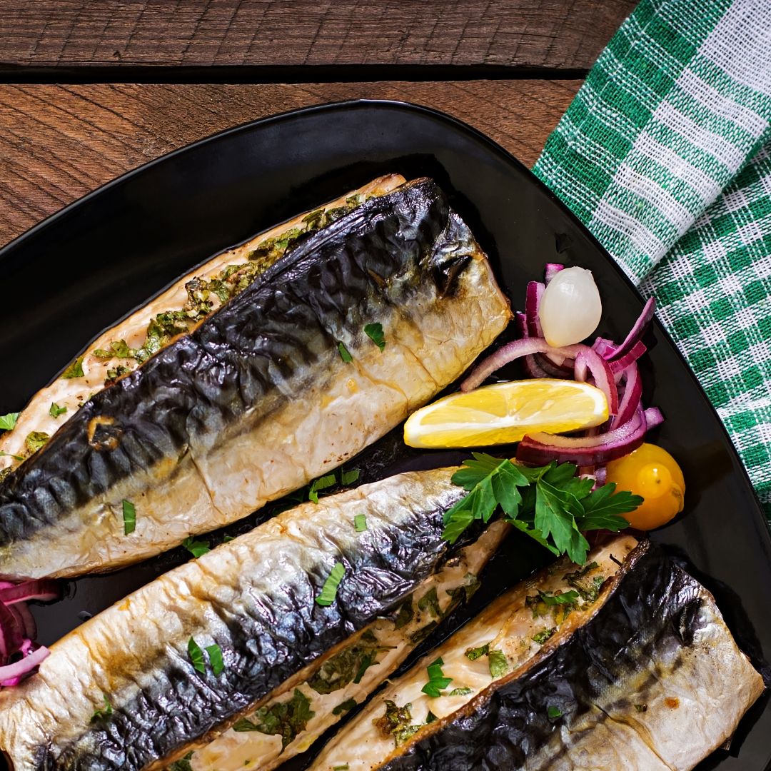 Grilled Mackerel with Herb Lemon Marinade Recipe at The Little Shop of Olive Oils