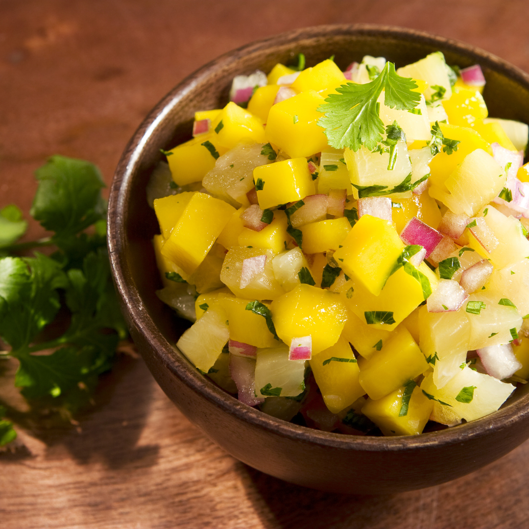 Mango and Pineapple Salsa at The Little Shop of Olive Oils