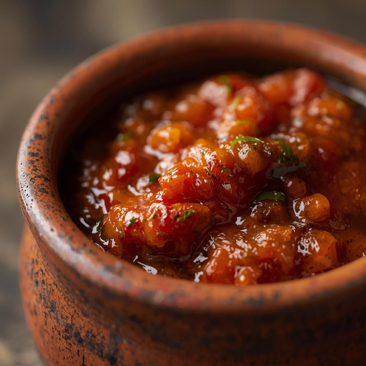 Spicy Chocolate Tomato Chutney