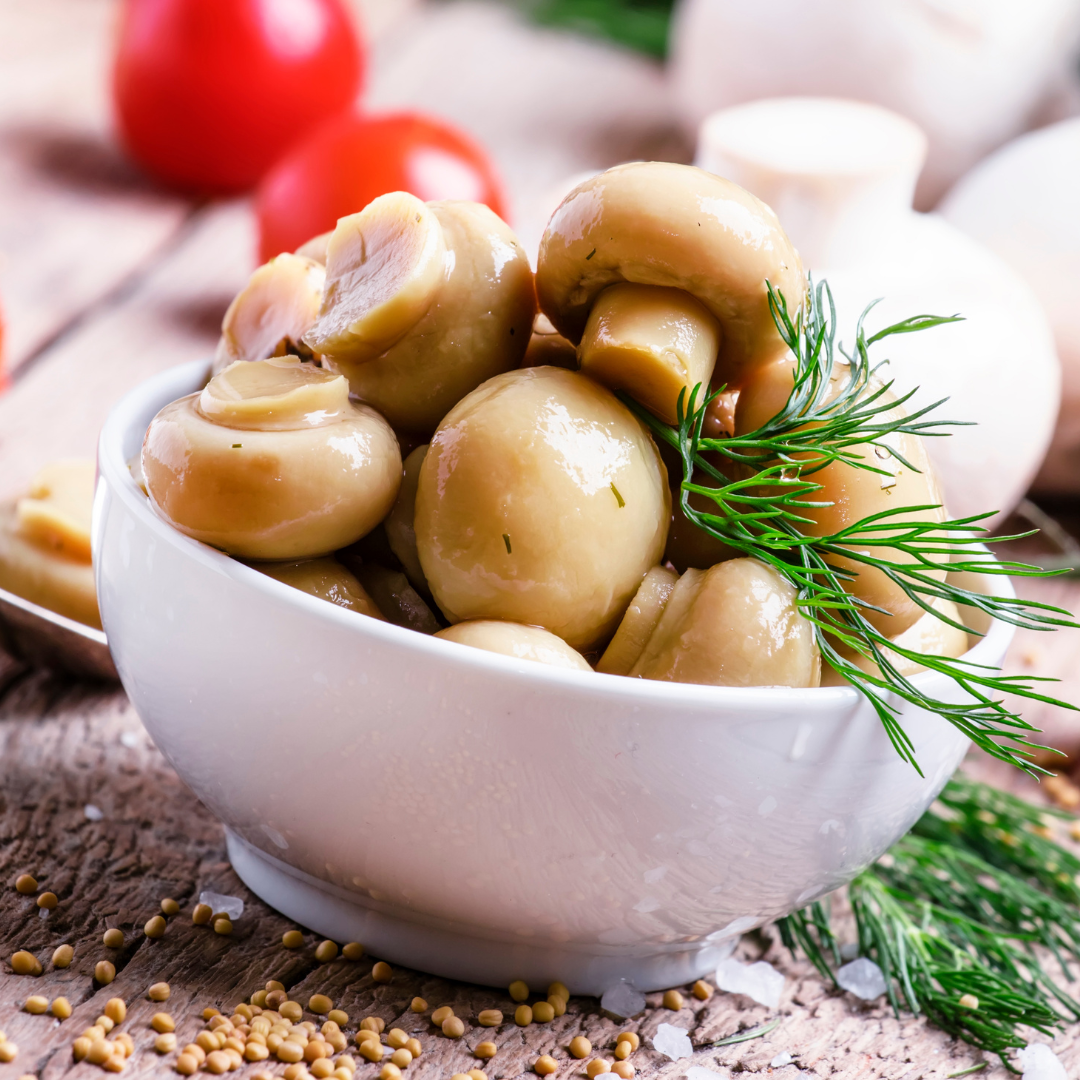 Marinated Mushroom Recipe at The Little Shop of Olive Oils!
