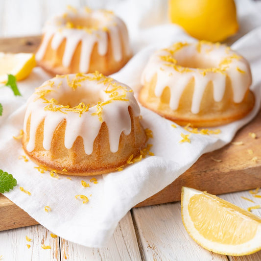 These Mini Lemon Bundt Cakes are the perfect blend of sweet and tart, making them a great dessert for Easter, Mother's Day brunch, or summer BBQ's!