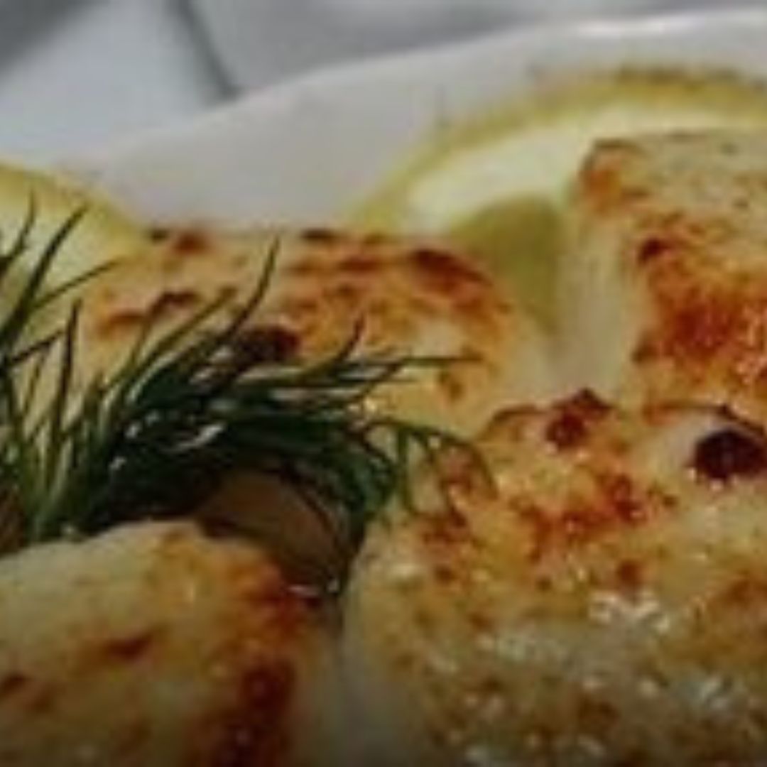 Mouth Watering Broiled Scallops | The Little Shop of Olive Oils