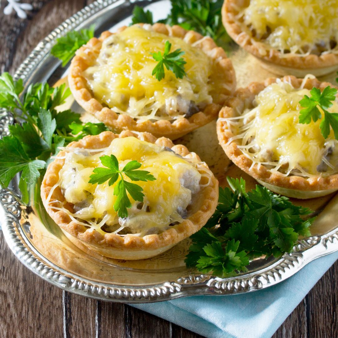 Little Mushroom Tartlets