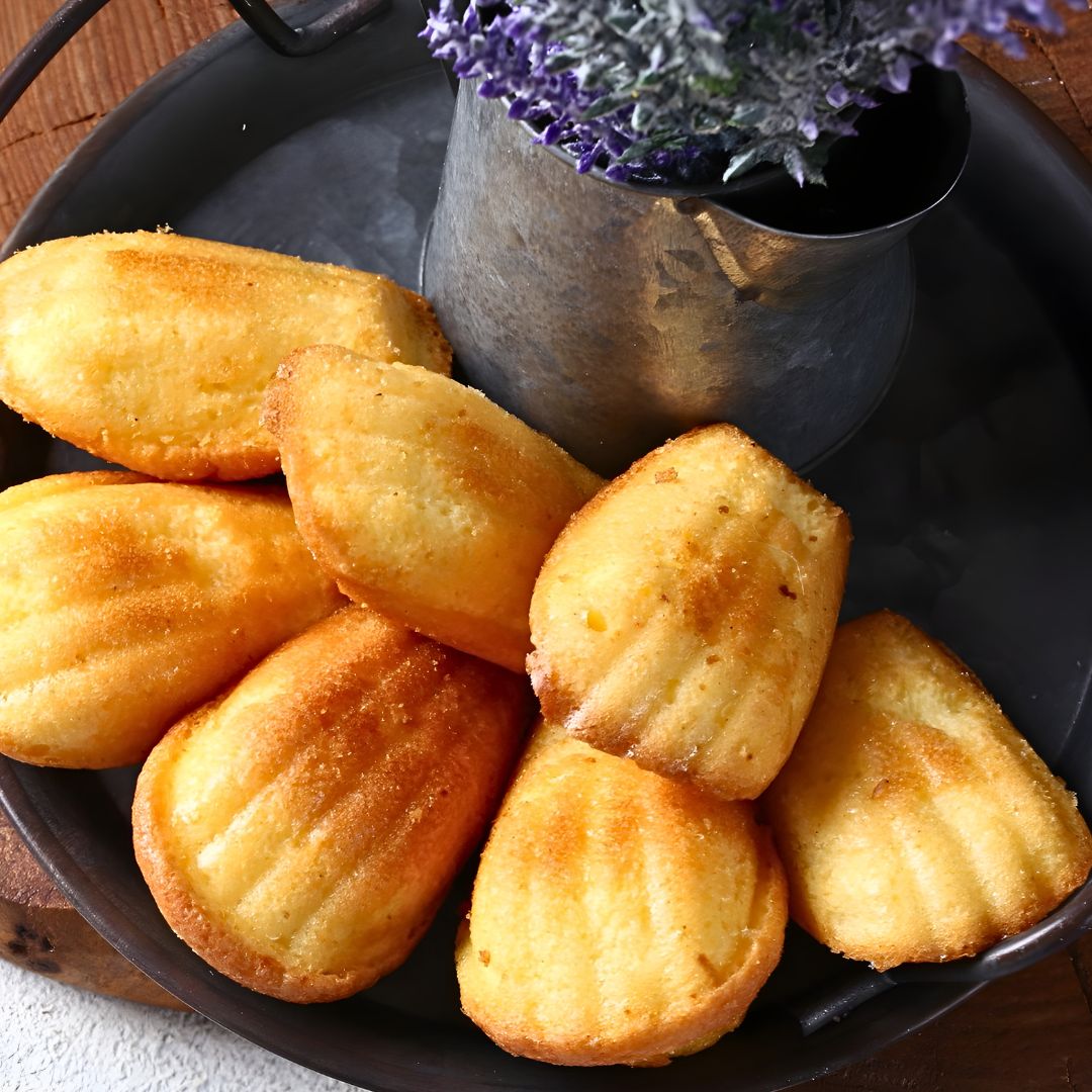 Citrus-Kissed Madeleines!