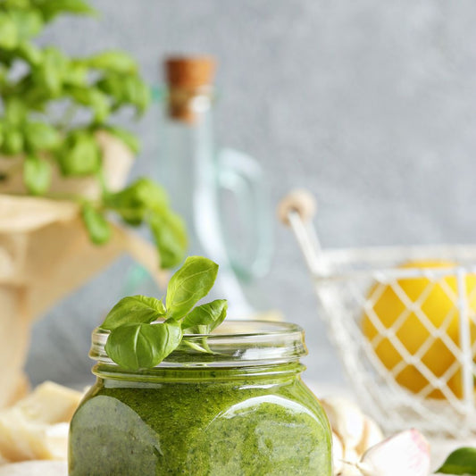 Basil May Make the Pesto, but the Right Extra Virgin Olive Oil Perfects It | The Little Shop of Olive Oils