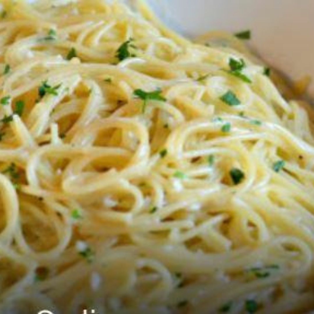 Parmesan Garlic Noodles - With Butter Infused Extra Virgin Olive Oil | The Little Shop of Olive Oils