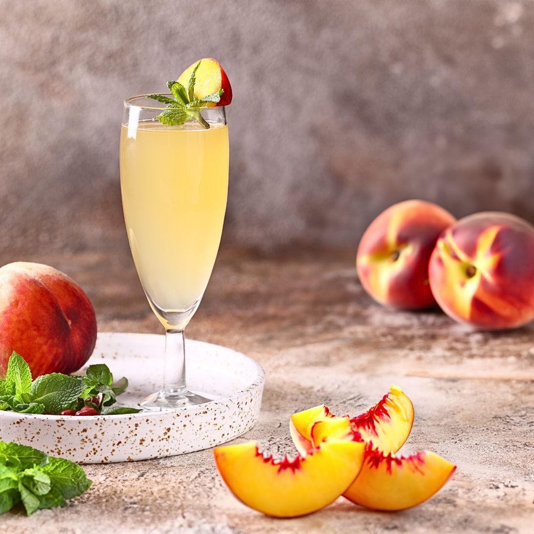 Pineapple Bellini at The Little Shop of Olive Oils