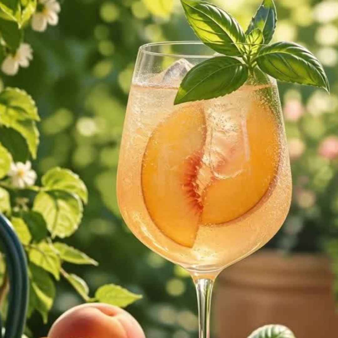 Peach Balsamic Prosecco Spritz: The Cocktail That Started at Book Club