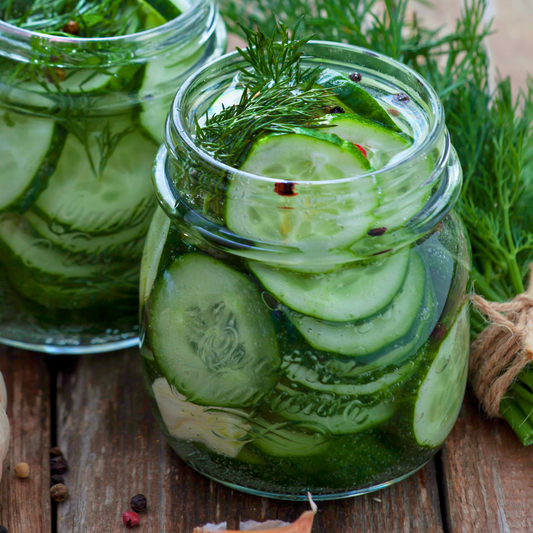 Homemade Lemongrass Pickled Cucumbers-The Little Shop of Olive Oils