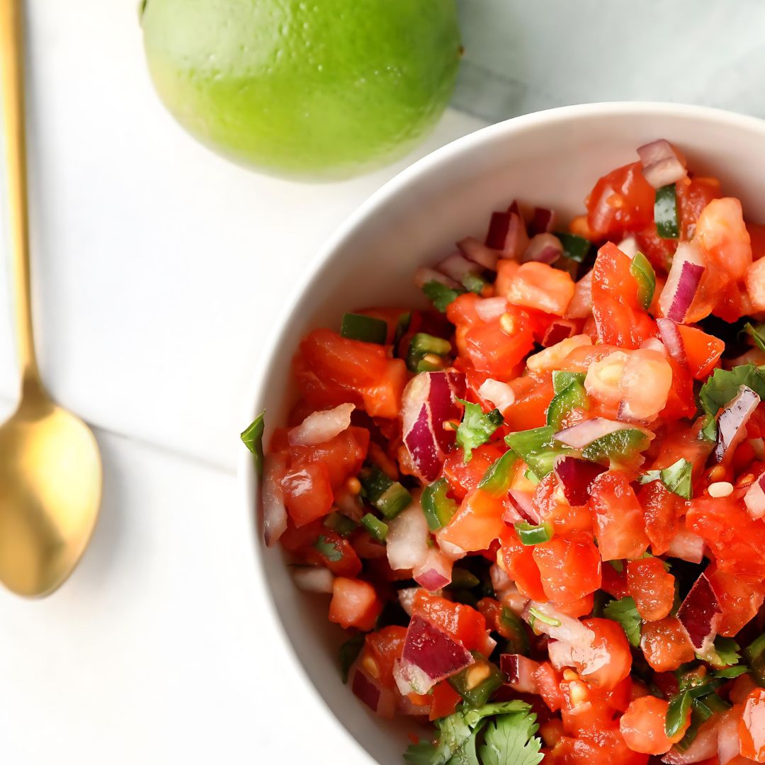 Pico de Gallo with a Twist Recipe at The Shop of Olive Oils Gourmet