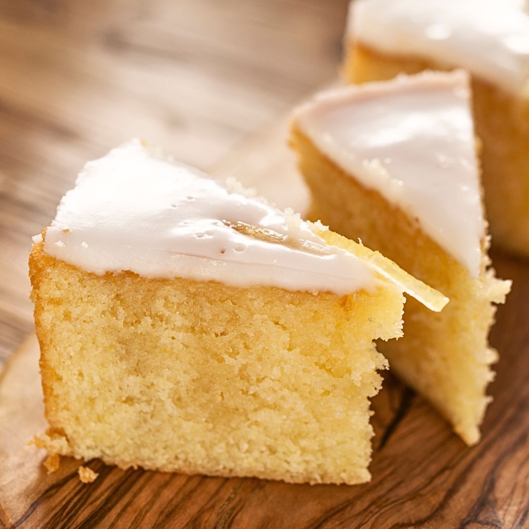 A Slice of Sunshine: Pineapple Glazed Cake with a Little Shop Twist