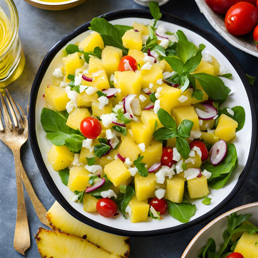 Pineapple Caprese Salad Recipe at The Little Shop of Olive Oils Gourmet in Franklin MA