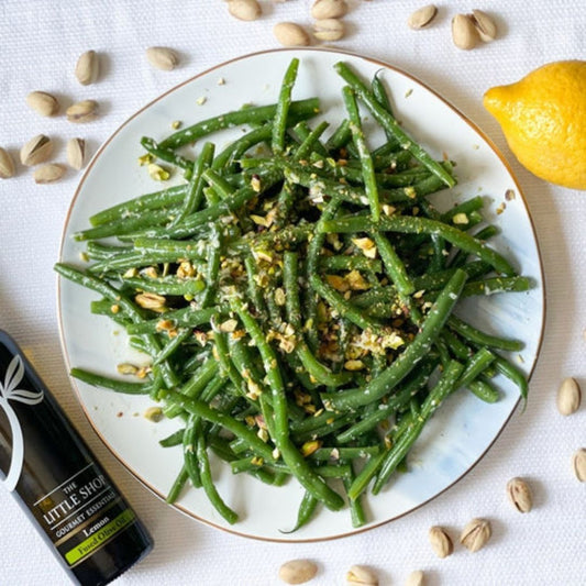 Pistachio Green Bean Salad Recipe from The Little Shop of Olive Oils