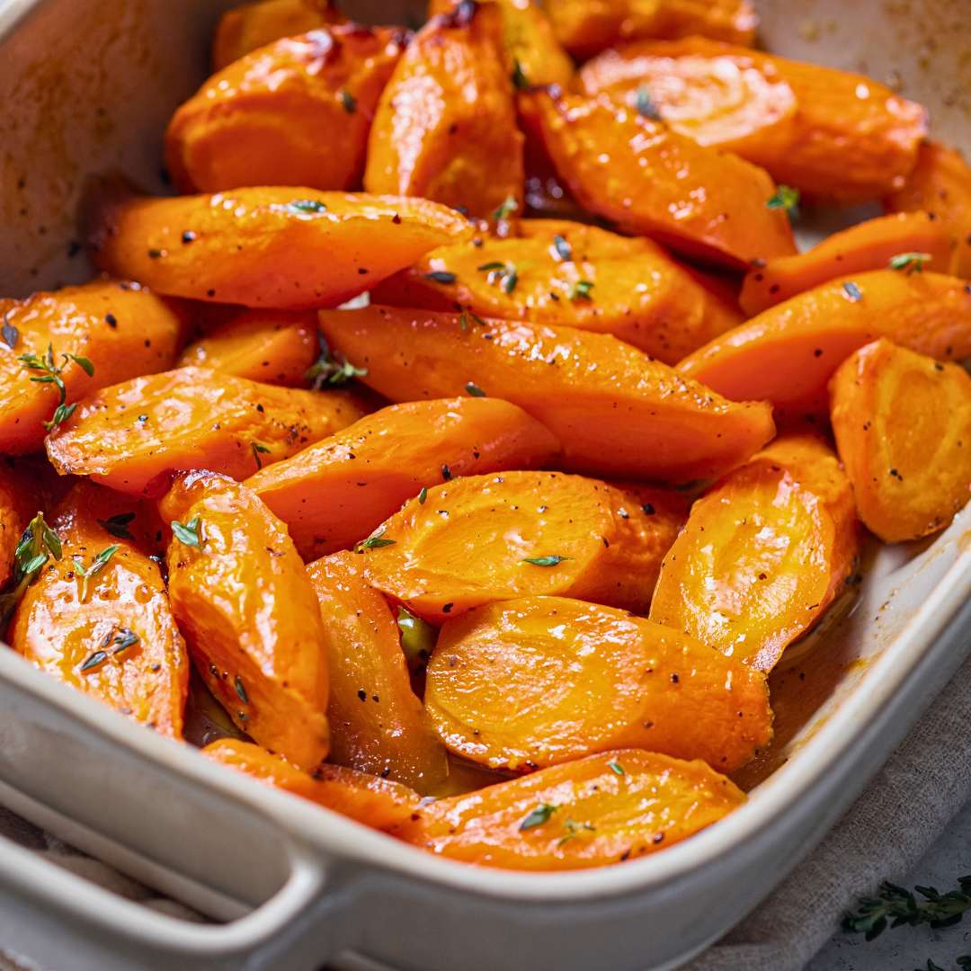 Pomegranate Balsamic Glazed Carrots-The Little Shop of Olive Oils