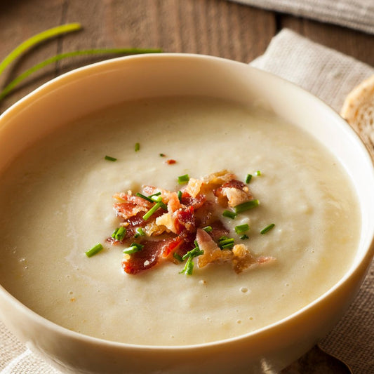 Potato Leek Soup at The Little Shop of Olive Oils
