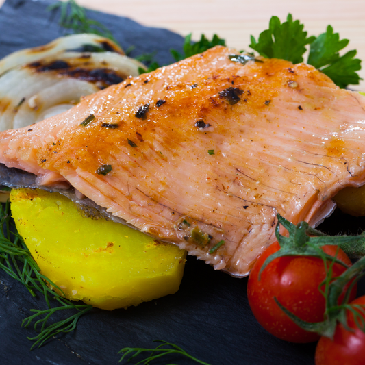 Rainbow Trout at The Little Shop of Olive Oils