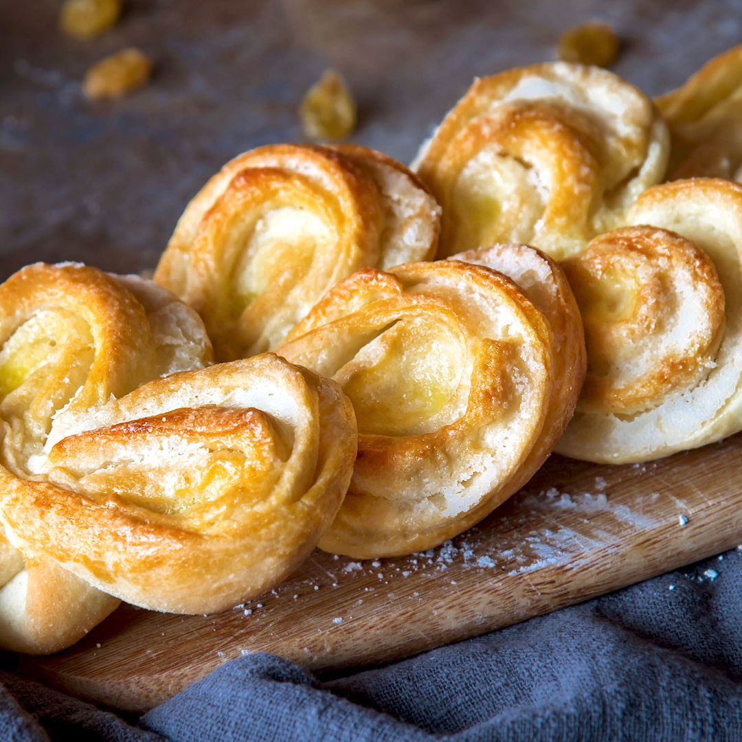 Cranberry Pear Palmiers – A Sweet Little Holiday Swirl