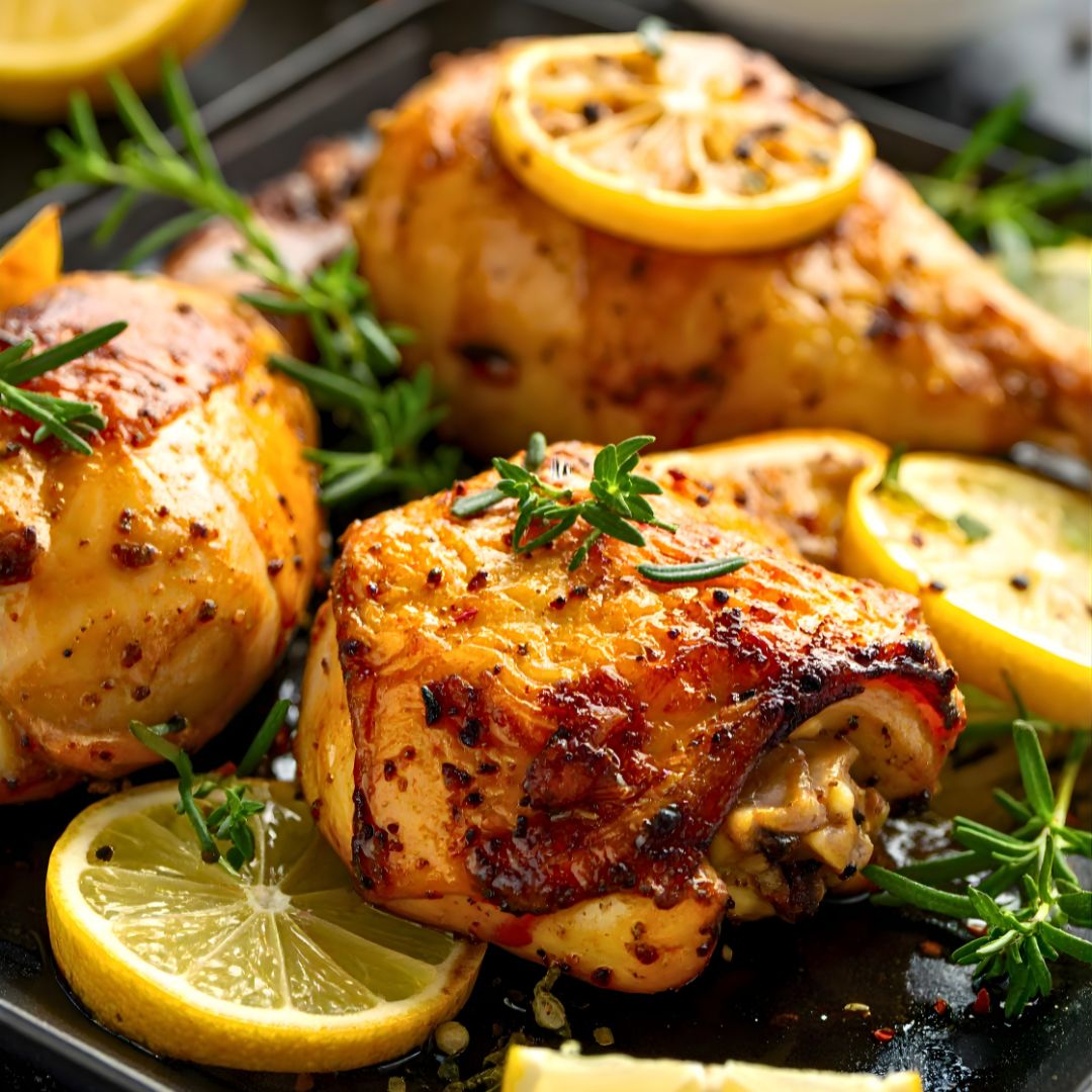Roasted Chicken with Lemon & Balsamic (Simple, Comforting, and Always a Win)